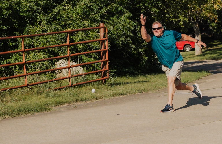 Irish Road Bowling